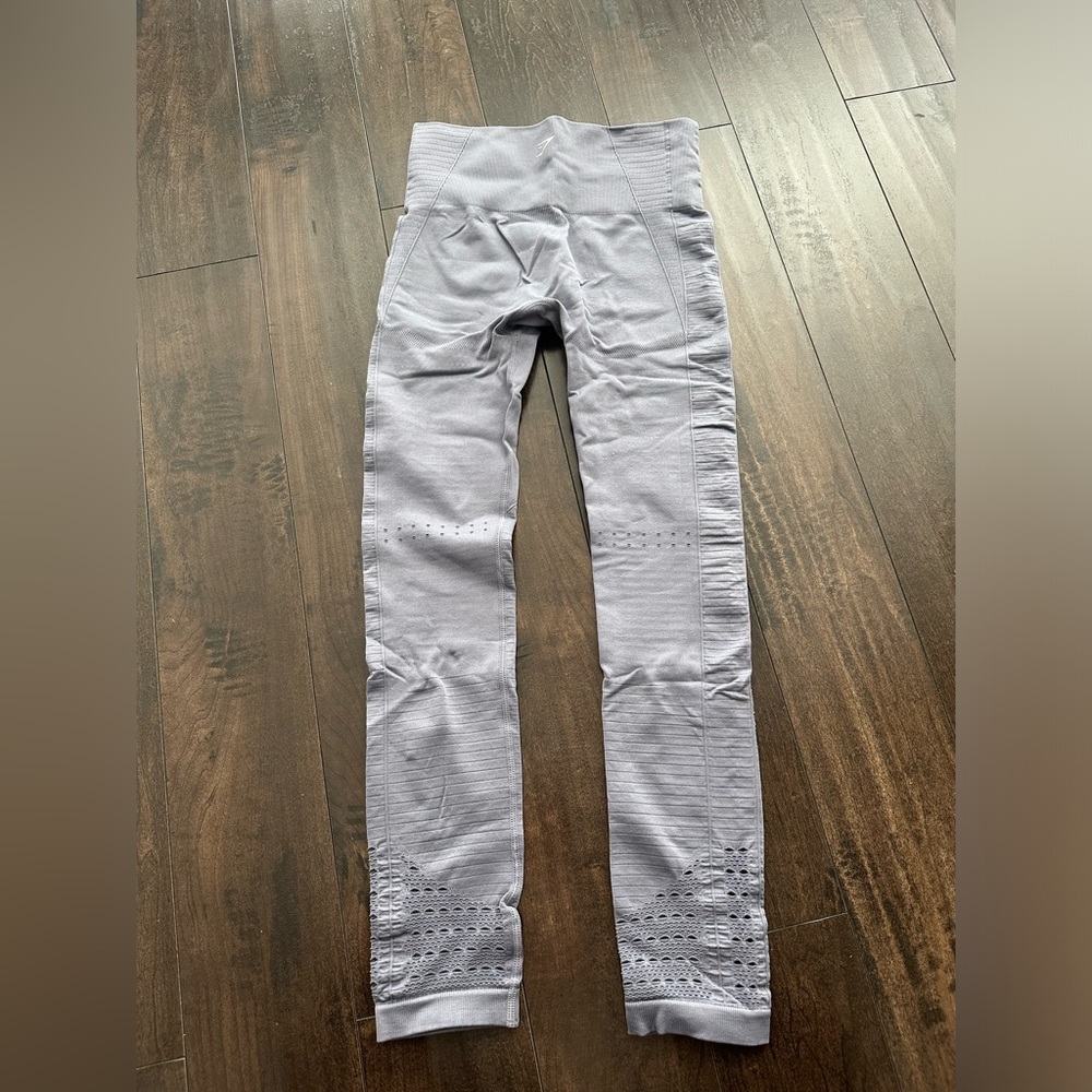 Gymshark compression sky blue yoga leggings in size small